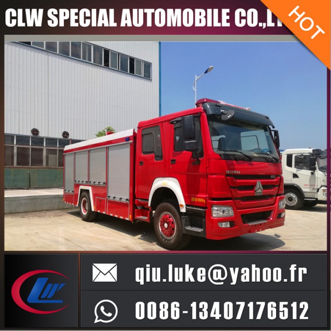 Airport Fire Truc 4*2 Powder Fire Truck 