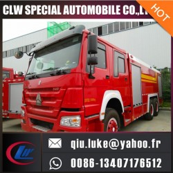 Sinotruk 6*4 Water Foam Fire Engine