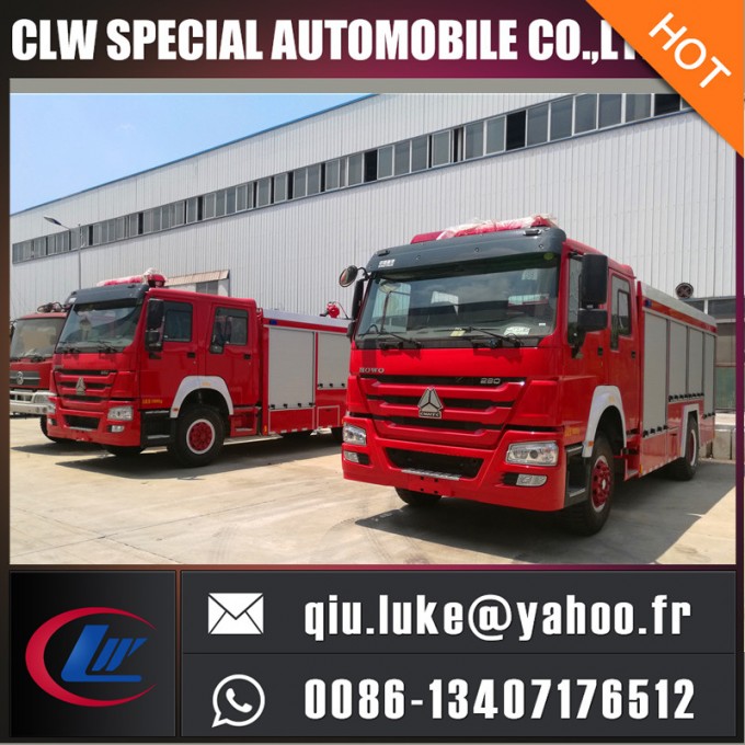 Dry Powder Fire Engine Truck 