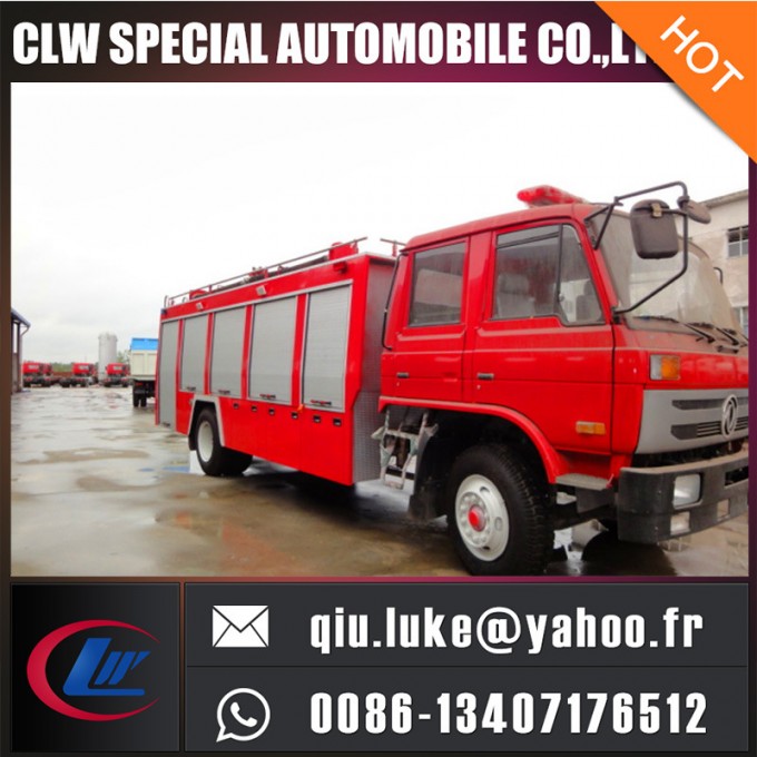 Dongfeng Dry Powder Fire Engine Truck 