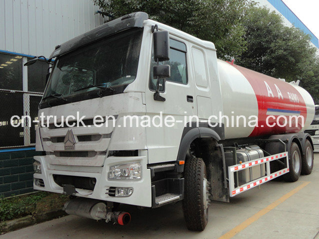 HOWO 10mt 6X4 24.8cbm Gas Distribution Truck 