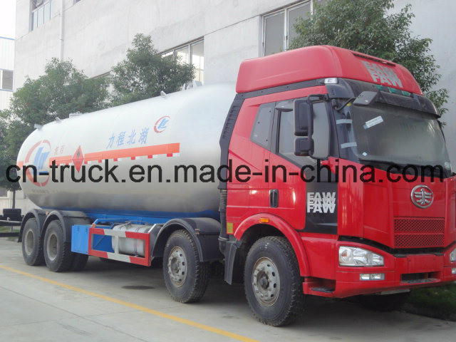 Hotsales China Manufacture FAW 8X4 15mt 36m3 Gas Transportation Truck 