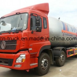 260HP Dongfeng 8X4 36m3 15mt LPG Bulk Tanker Truck