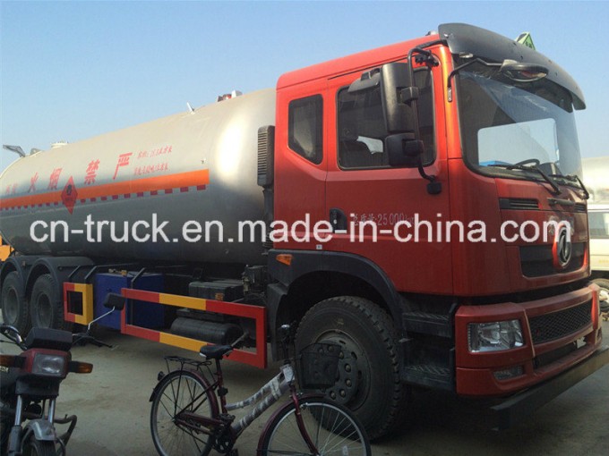 China Hotsales Dongfeng 6X4 25cbm 10mt Gas Tanker Truck 