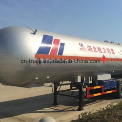 China 3axles 57.5m3 24mt Propylene Delivery Trailer for Sales
