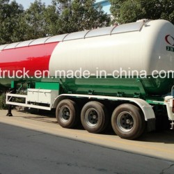 58500liters Low Price Good Sales 25ton 3 Axles LPG Tank Trailer with Sunshade