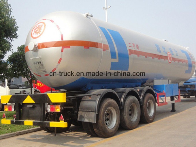 48.4m3 27ton Dme Semi-Trailer LPG Bullet Trailer 