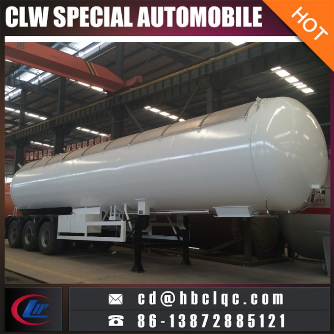 56000L 23000kg 24000kg Liquid Gas Tank Semitrailer LPG Tank 