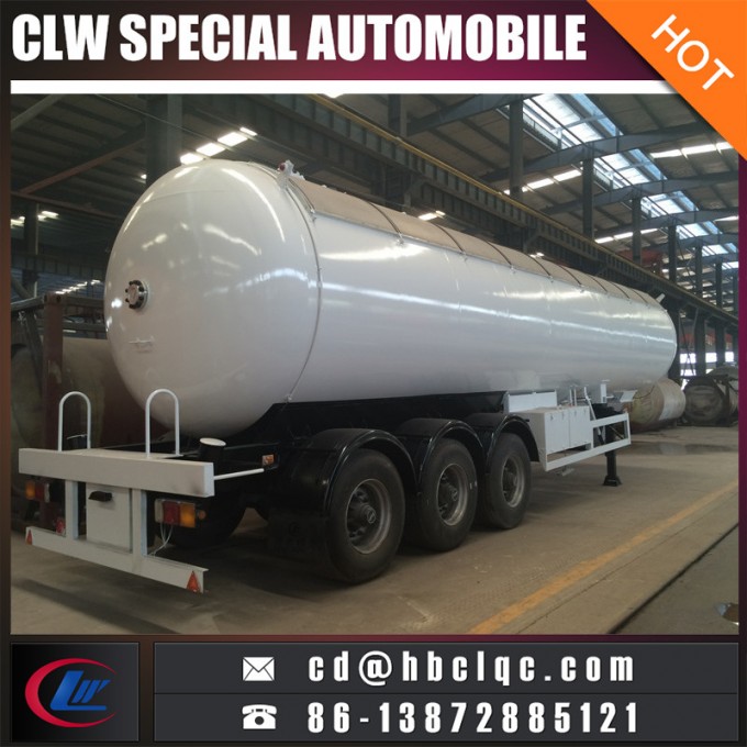 Good Sales 24000kg 56000L LPG Tank Liquid Gas Tank Semitrailer 