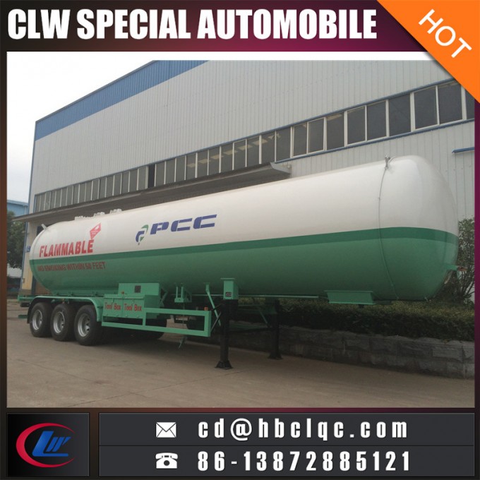 56000L 28mt LPG Transort Trailer Tanker LPG Semitrailer 