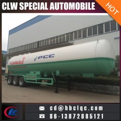 56000L 28mt LPG Transort Trailer Tanker LPG Semitrailer