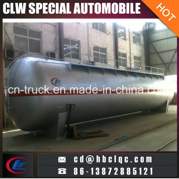 Factory Sales Price 35mt Horizontal LPG Gas Bullet Tank 