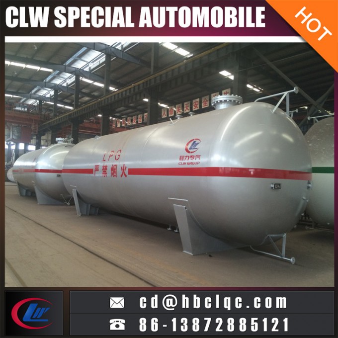 Good Sales 25000kg 60m3 LPG Bullet LPG Storage Tanker 