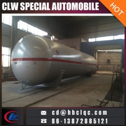 Low Price 80cbm 33mt Horizontal Gas Tanker Gas Storage Tank