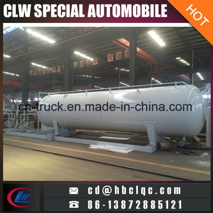 China Make Mobile 20000liters 8ton LPG Skid-Mounted Plant 