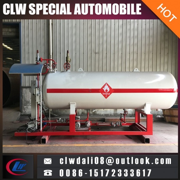 5-10cbm LPG Gas Filling Station with Dispenser 