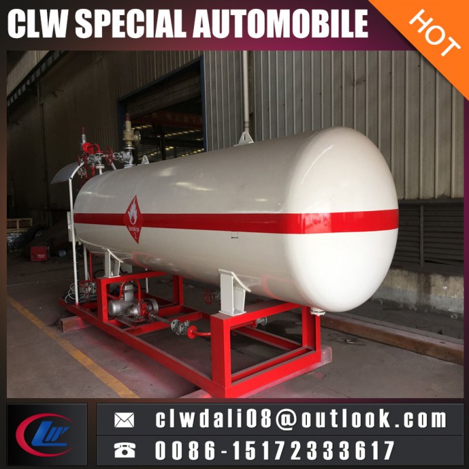 5000liter LPG Gas Filling Station, LPG Gas Storage Tank for Sale 