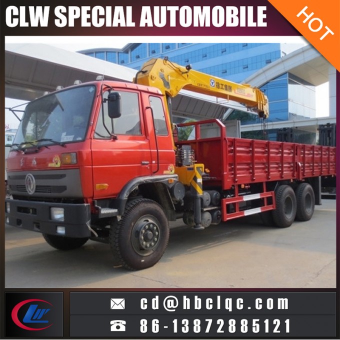 China 6X4 Telescopic Crane Truck 12ton Truck Mounted Crane 