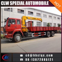 Sino HOWO 10t 12t 6X4 Truck Loader Crane