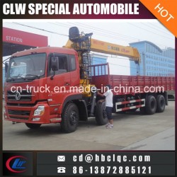 Hotsales 8X4 Dongfeng 8ton Kuckle Crane Truck with Crane