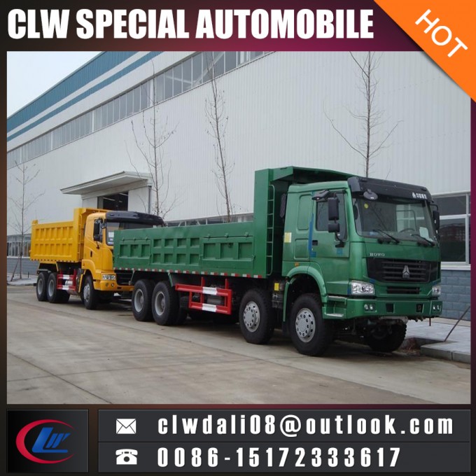 LHD Rhd 8*4 Heavy Duty Tipper Dump Truck for Hot Sale 