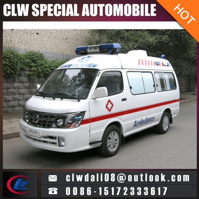 Emergency Ambulance Car, Gas Ambulance Car From China with Medical Equipment for Hot Sale 