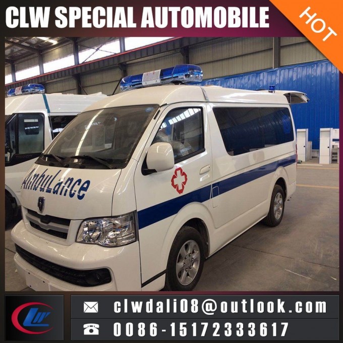 China Jinbei Hiace Ambulance Car with Medical Equipment of High Quality 