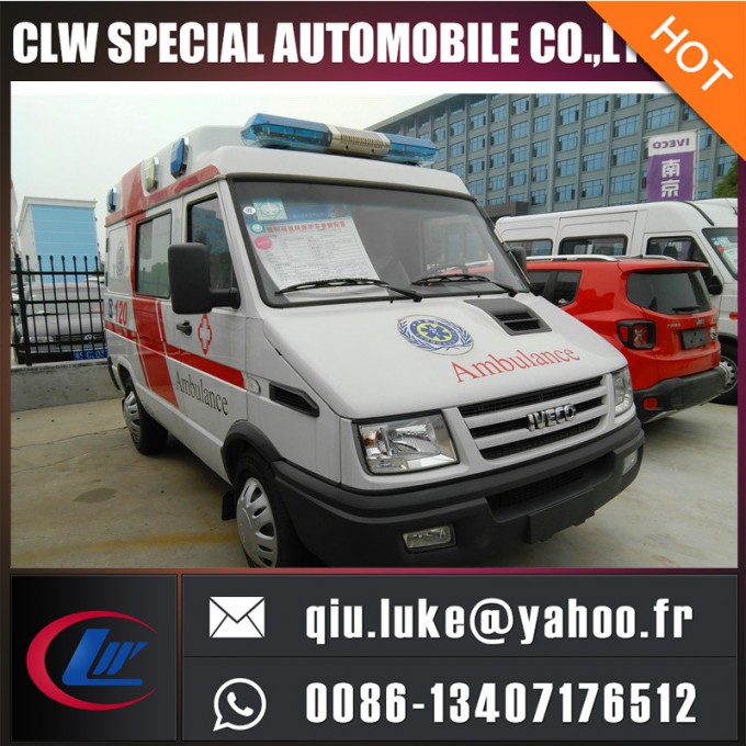 Nj1044cfcz Long Wheelbase Box-Type Ambulance for Sale 