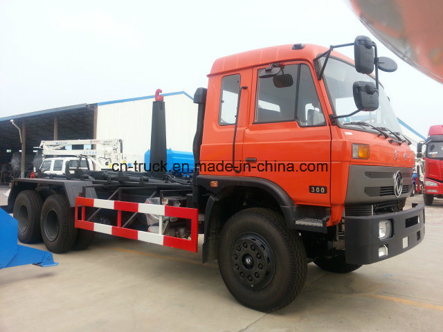 Dongfeng 6X4 14ton Self Loader Garbage Truck 