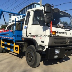 China Hotsales 4X2 10cbm Swing Arm Garbage Truck