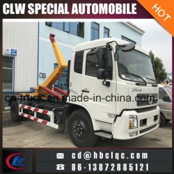 Middle Duty 8t 10t Hook Lift Container Garbage Truck