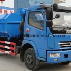 Dongfeng 6ton Detechable Container Garbage Waste Disposal Truck