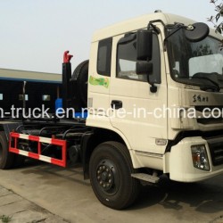 6X4 Dongfeng 260HP 16mt Skip Loader Garbage Truck