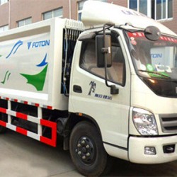 Foton Auling 4cbm Compression Garbage Truck