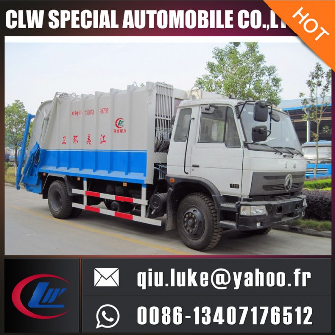 Factory Sale Hook Lift Side Loading Garbage Compactor Truck 