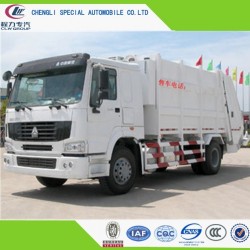 4X2 HOWO 12ton Waste Collector Truck