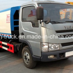 China Yuejin 5cbm Compressor Garbage Truck