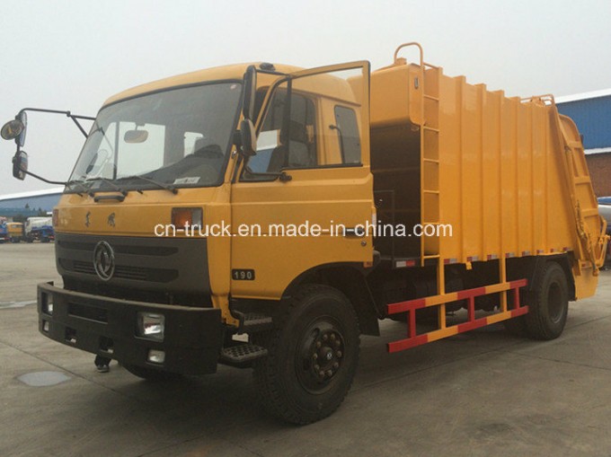 4X2 12cbm 10cbm Refuse Compactor Garbage Truck 