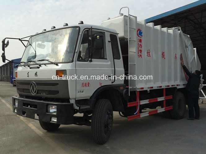 Dongfeng 10ton 12ton Compression Refuse Garbage Truck 