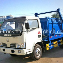 Dongfeng 4cbm 4ton Swim Arm Garbage Truck