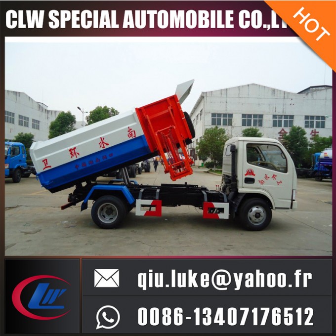 Hot Sale Dongfeng Container Refuse Truck 