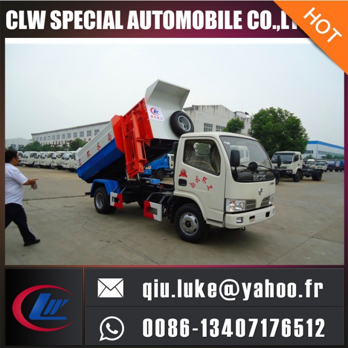 Hydraulic Arm Container Refuse Truck 