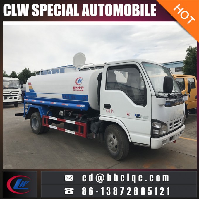 Isuzu 5t 5000L Water Sprayer Sprinkler Tanker Truck 