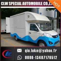 Good Quality 4 Wheel Euro4 Petrol Chang an Ice Cream/Coffee/Fast Food Vending Mobile Kitchen Food Tr