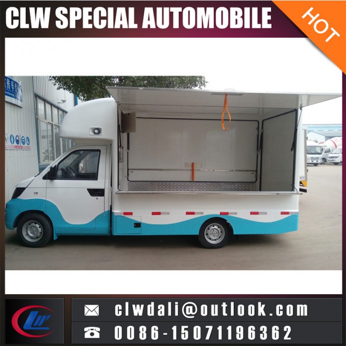 4*2 Small Electric Mobile Food Car for Sale/Vending Food Truck 