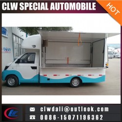 4*2 Small Electric Mobile Food Car for Sale/Vending Food Truck