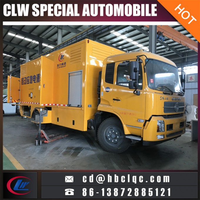 500kw Mobile Emergency Power Supply Van Truck 