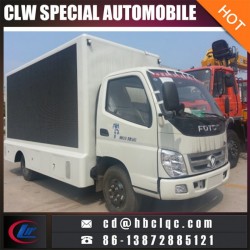 Foton 27m2 Scrolling Advertising Van Mobile Advertising Billboard Truck