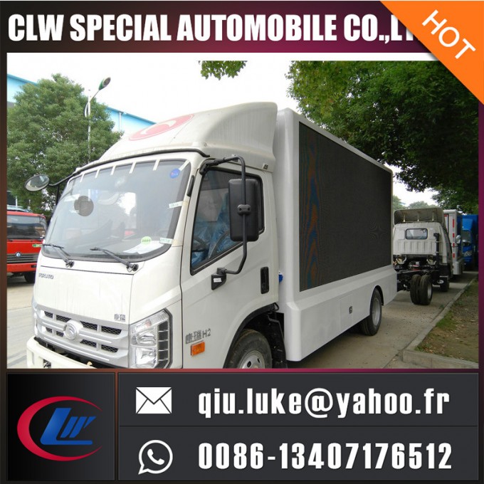 New Forland Mobile LED Advertising Truck with Outdoor Advertising LED Display Screen P6/P8/P10 