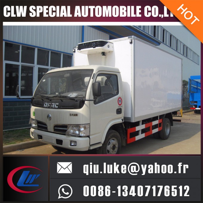 Frozen Food Transport Vehicle, Mobile Refrigerator Container, Ice-Cream Freezer Truck 